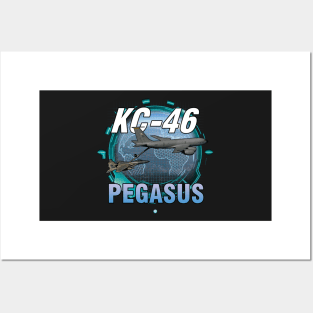 KC-46 Pegasus Airforce Pilot Gift Posters and Art